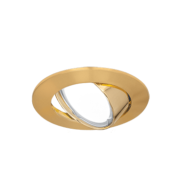 Светильник Gauss Metal CA007 Круг. Золото, Gu5.3 1/100